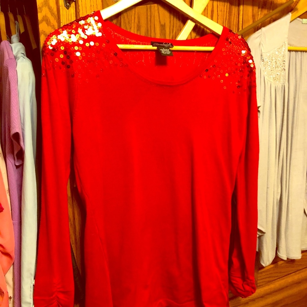 Sequined top
